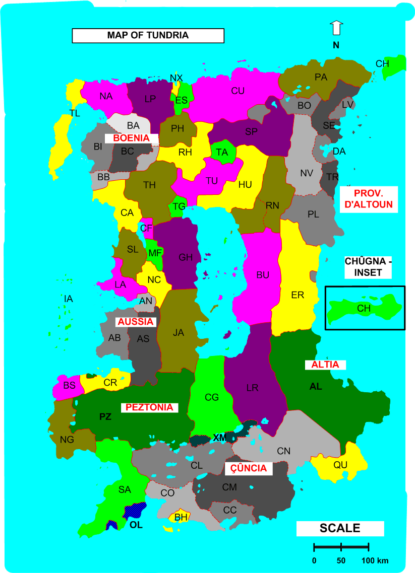 Map of Tundria