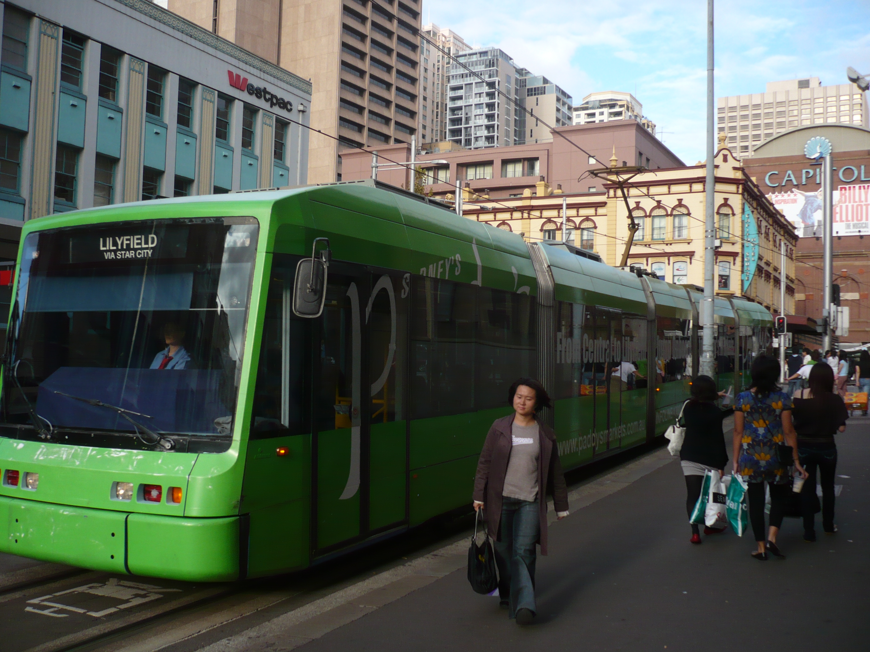 Sydney New tram photo