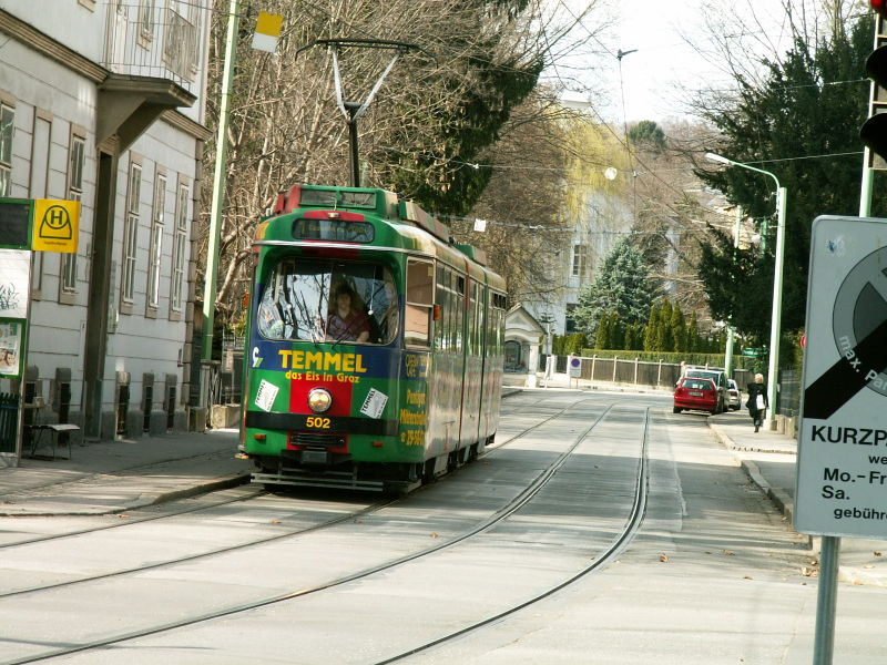 Graz tram photo