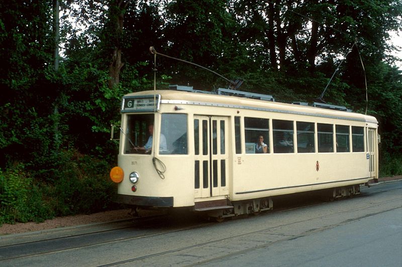 Brussels vicinal tram