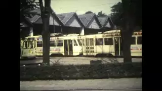 Brussels old trams video