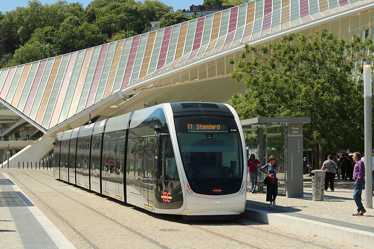 Liege modern tram