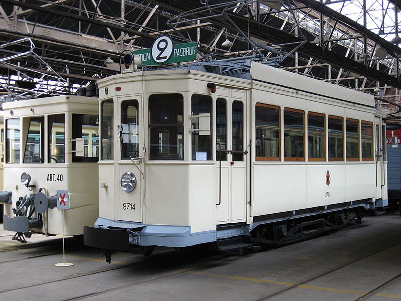 NMVB Antwerp vicinal trams photo