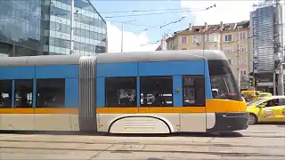 Sofia Pesa tram  video