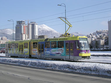 Sarajevo tram photo