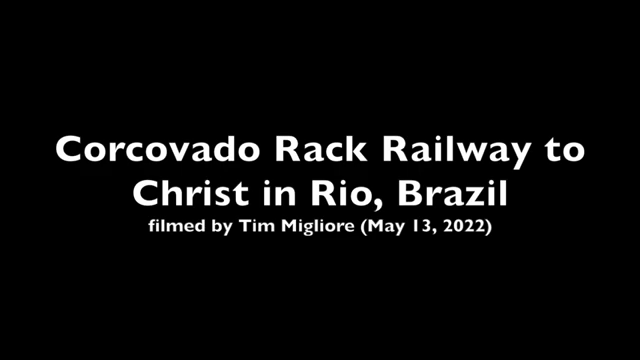 Rio Corcovado rack railway video