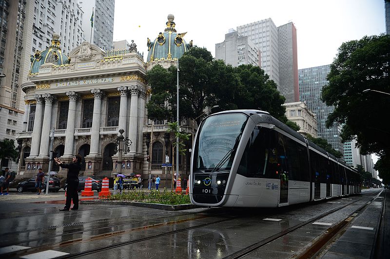 Rio de Janeiro LRT tram