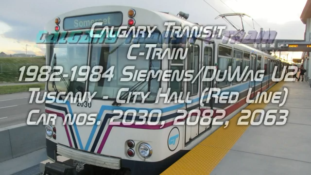 Calgary Ctrain video