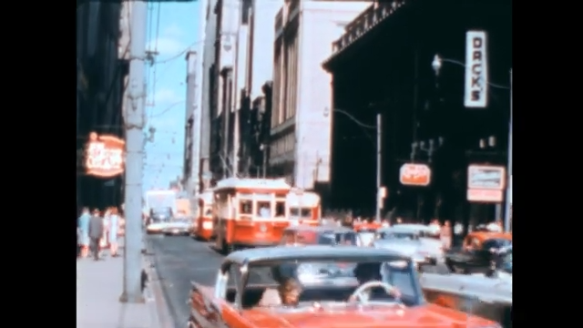 Toronto Peter Witt streetcar video