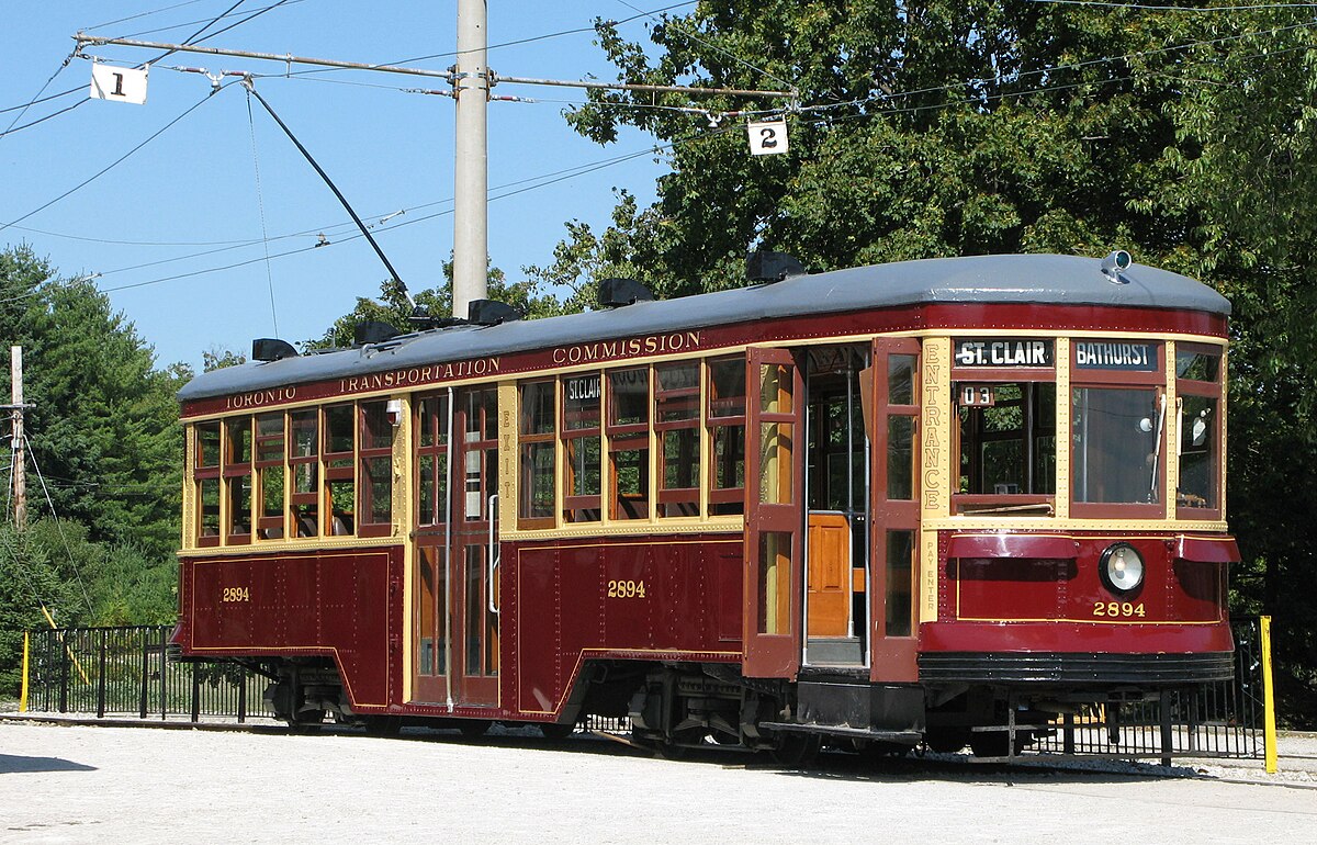 Toronto Peter Witt streetcar
