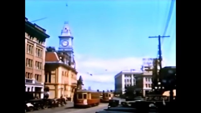 Victoria streetcar video