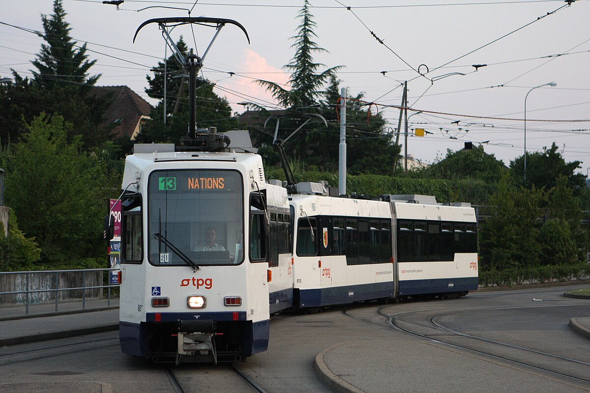 Geneva tram photo