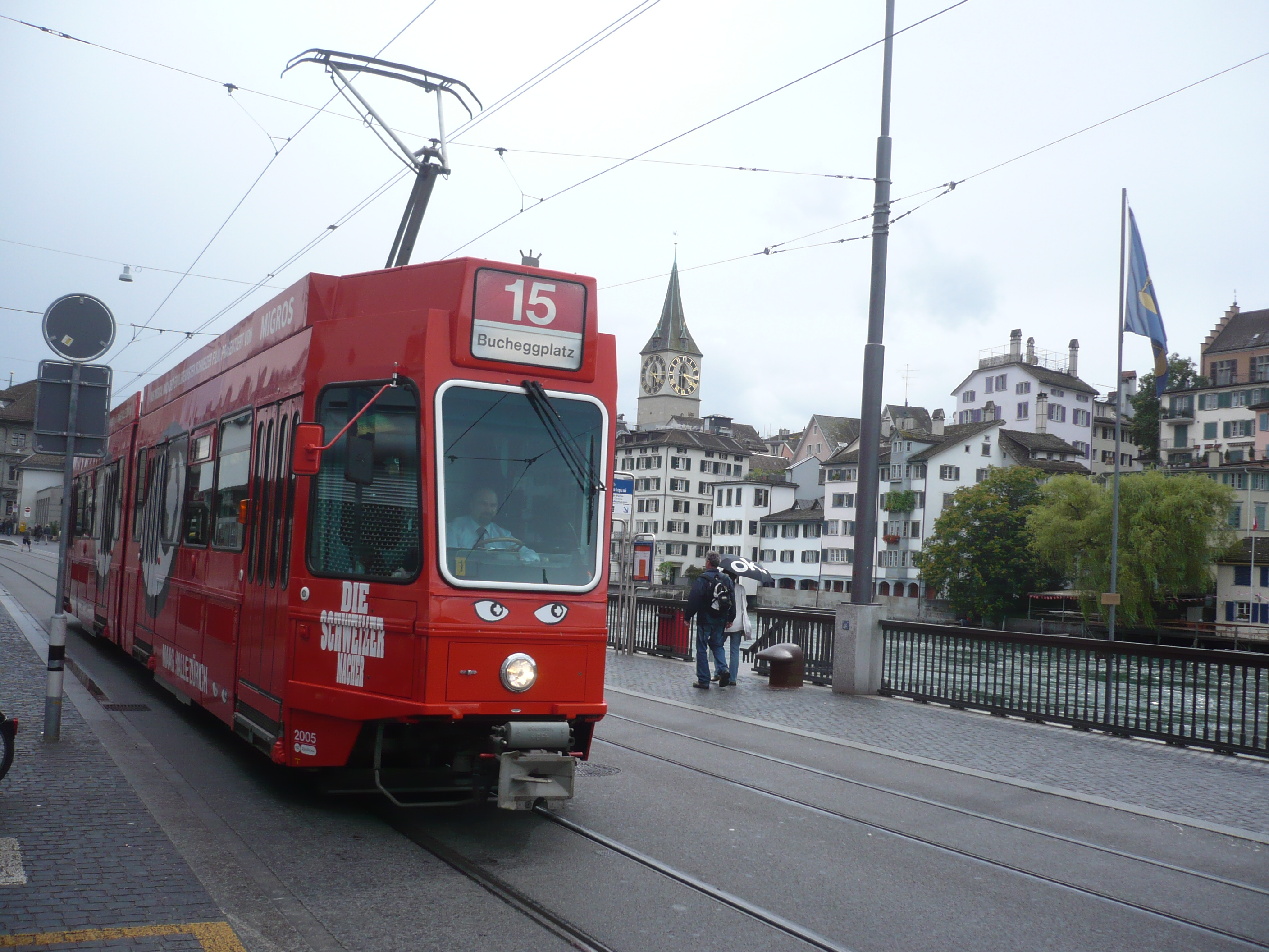 Zurich tram photo