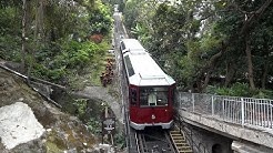Hong Kong Peak tram video
