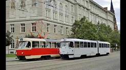 Brno old trams video