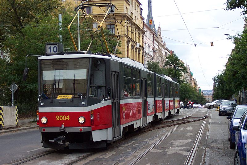 Prague tram photo