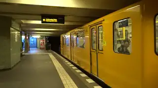 Berlin U-Bahn video
