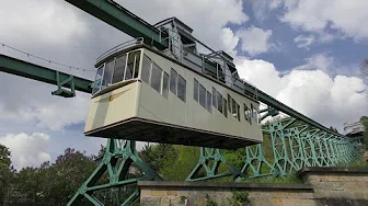 Dresden suspension railway video