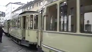 Düsseldorf tram festival video