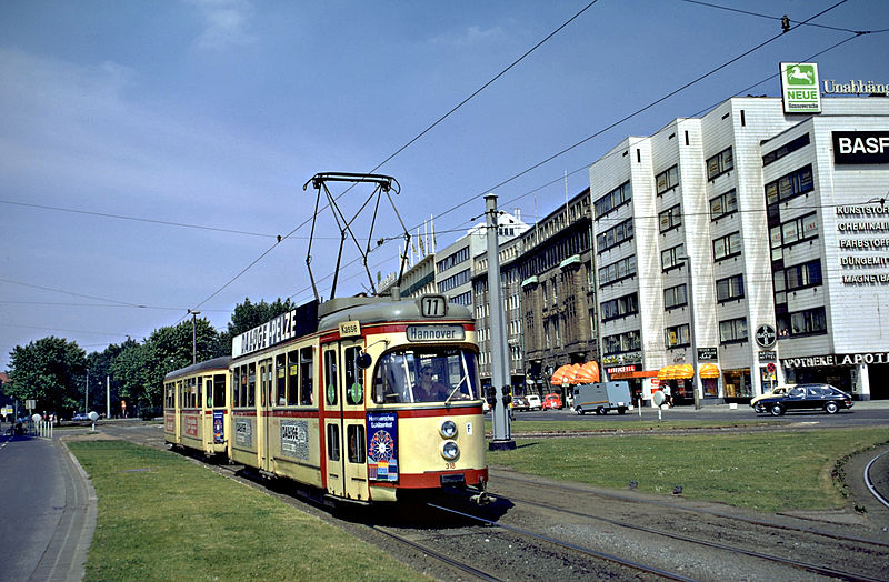 Hanover DÜWAG tram