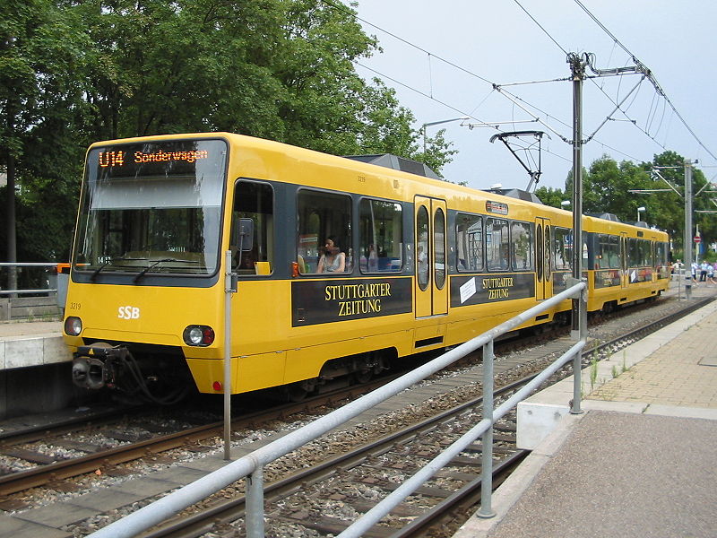 Stuttgart tram photo