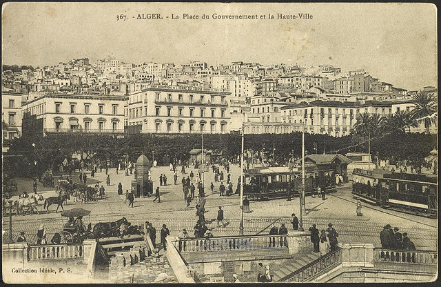 Algiers old trams