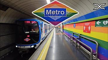 Madrid metro video