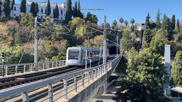 Seville modern trams video
