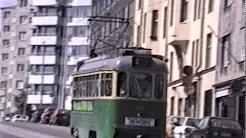 Helsinki old trams video