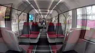 Helsinki modern trams video