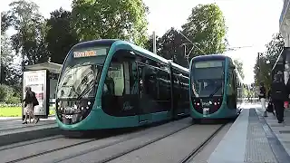 Besancon trams video