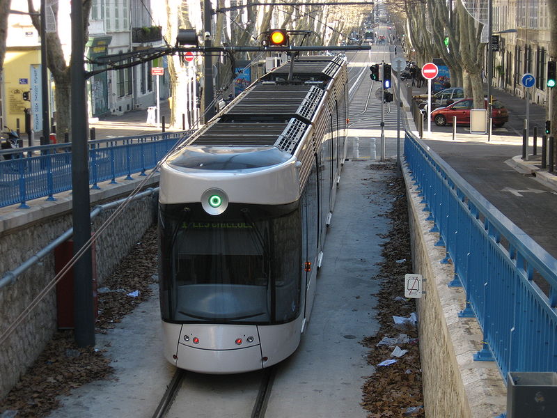 Marseille tram photo