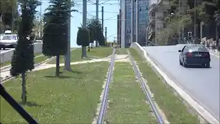 Athens new trams video