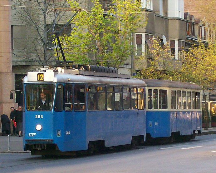 Zagreb tram photo