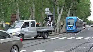 Zagreb trams video