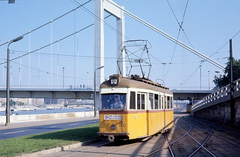 Budapest Ganz TM tram