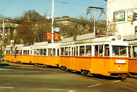 Budapest Ganz UV tram