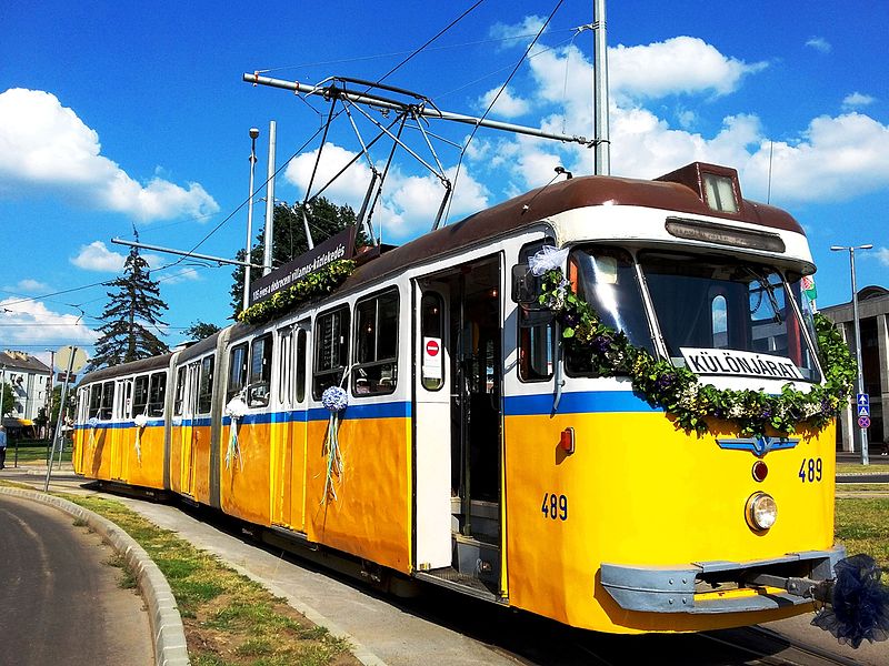 Bengali type tram in Debrecen