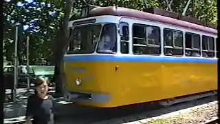 Debrecen old trams video