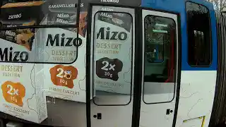 Szeged modern trams video