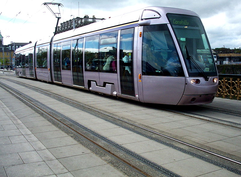 Dublin tram photo