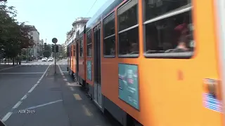 Milan trams video
