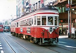 Old Gifu tram photo