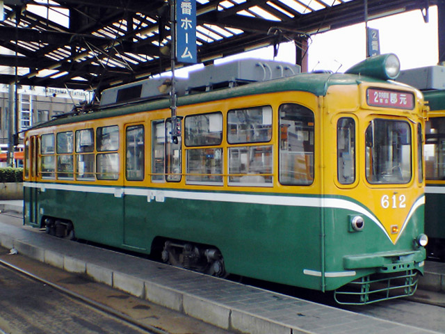 Kagoshima old-style tram photo