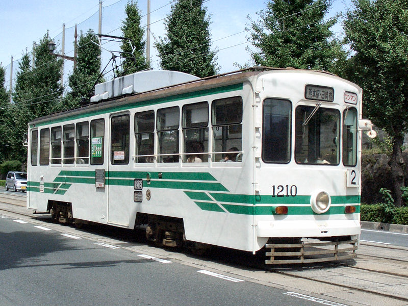 Kumamoto traditional tram