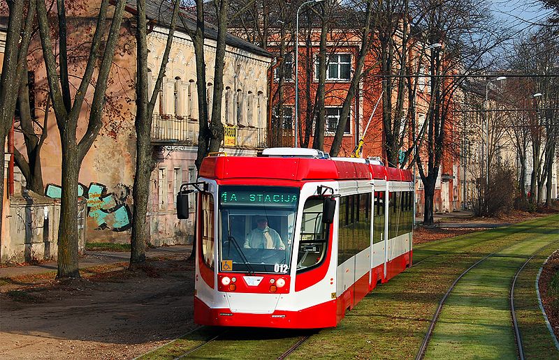 Daugavpils modern Tram photo
