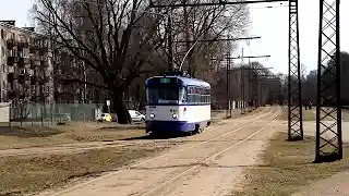 Riga tram video