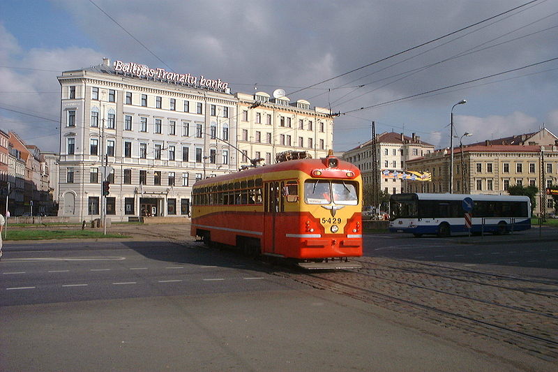 Riga tram photo