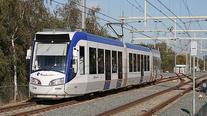Hague Randstadrail tram photo