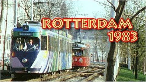 Rotterdam old trams video
